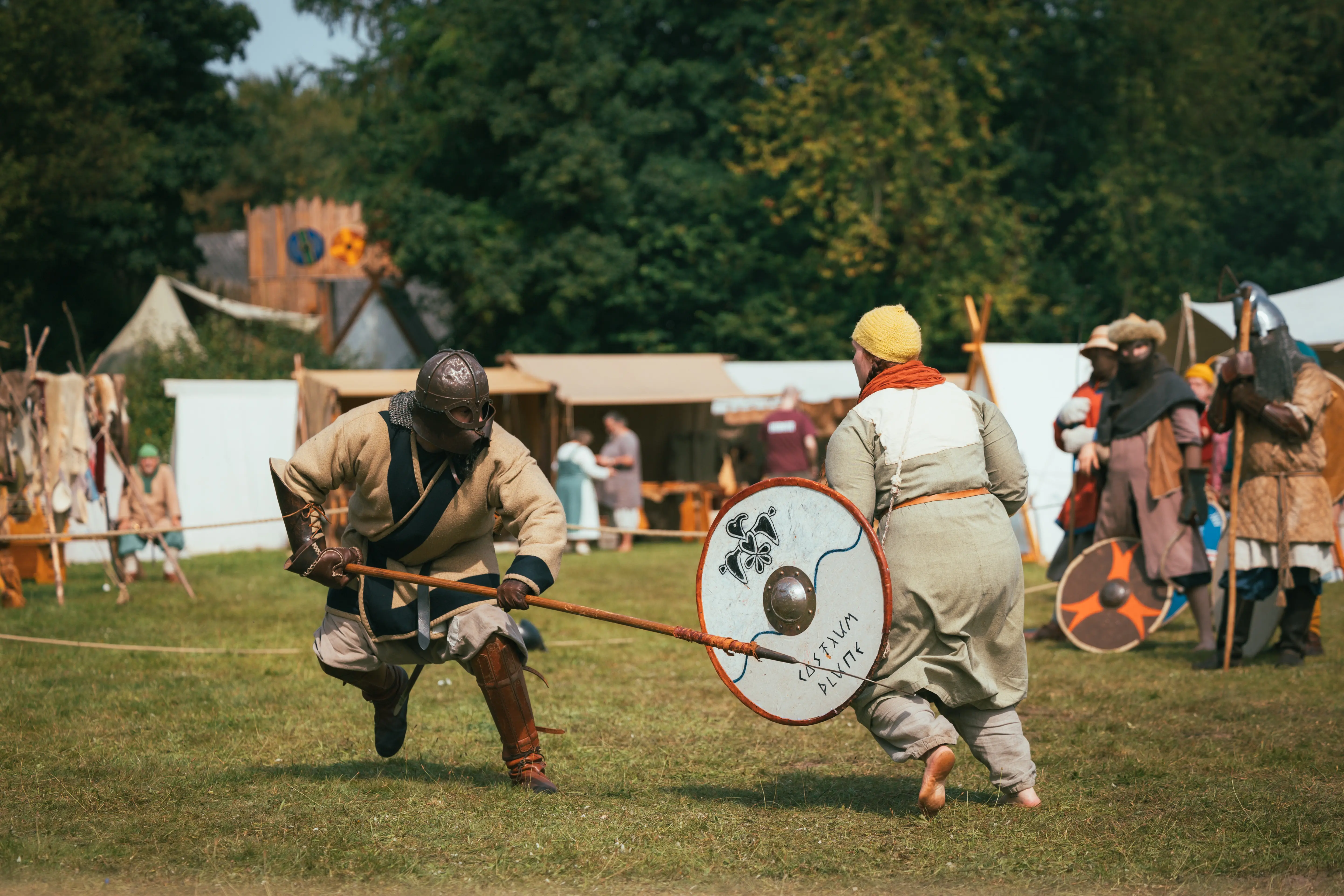 Wikinger kampf event schleswig flensburg